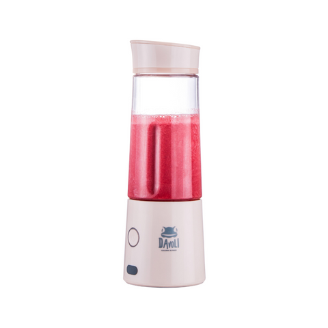 Blender licuadora eléctrica portátil  recargable USB – Davoli Macaron Rosada