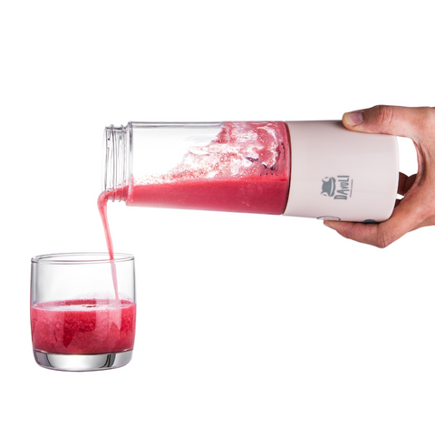 Blender licuadora eléctrica portátil  recargable USB – Davoli Macaron Rosada