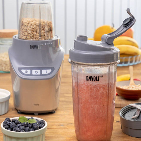 Davoli Pro - Licuadora de alta potencia con motor de 1000W