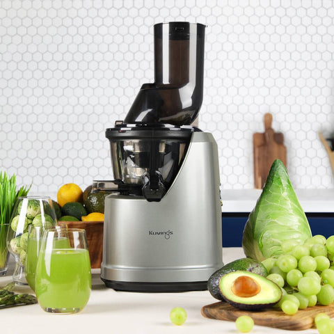 Extractor de jugo prensado en frío - Kuvings B1700 - mejor extractor de jugos, de frutas y verduras