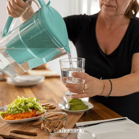 Jarra para Alcalinizar y Filtrar el Agua - Pack Básico Alkanatur