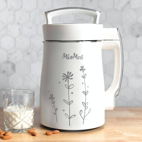 MioMat Classic - Máquina para leches vegetales, leche de almendras, leche de arroz, sopas, cremas y batidos – 8 Programas