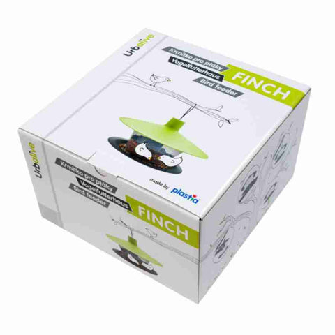 Comedero colgante para pájaros - Verde