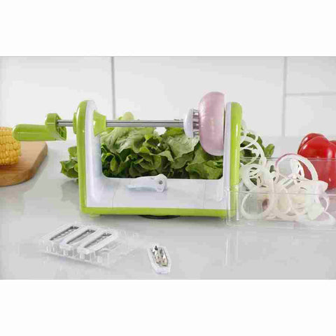 Cortador de Verduras en espiral - Espiralizador de verduras - Spiralcat Plus