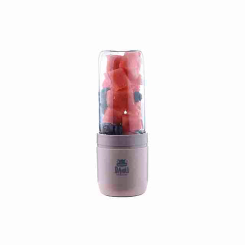 Licuadora para Smoothies Portátil USB de Vidrio 380ml – Davoli Cup x Rosada