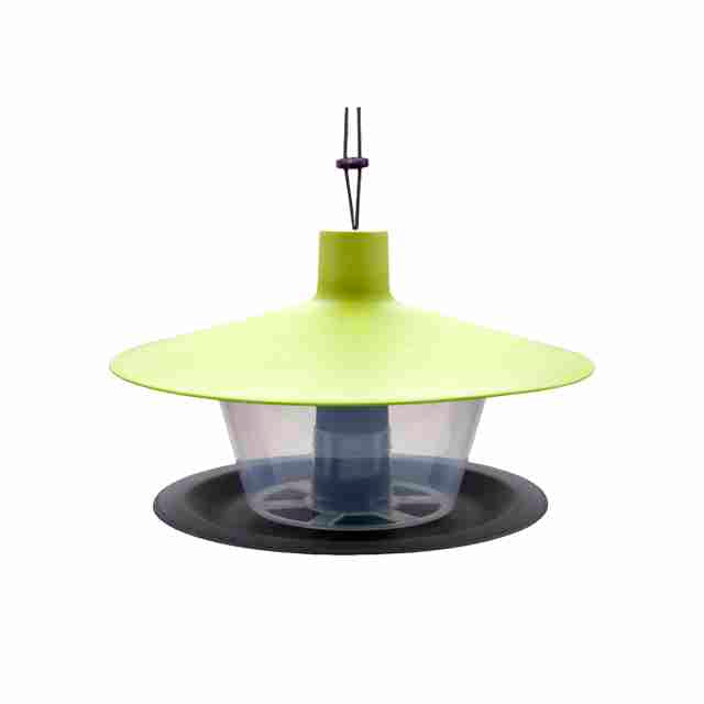 Comedero colgante para pájaros - Verde