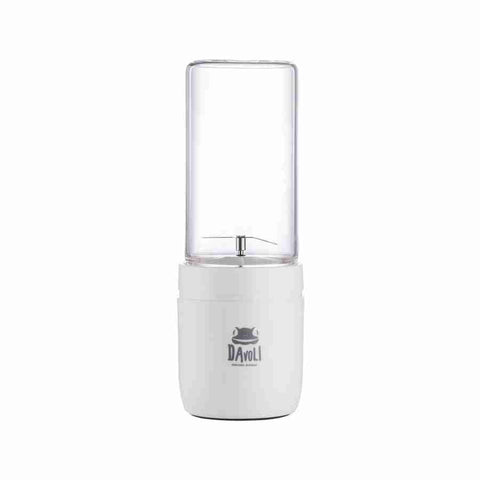 Licuadora Portátil USB de Vidrio 380ml - Davoli Cup x Blanca