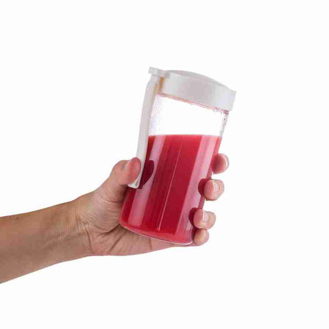 Licuadora Portátil USB de Vidrio 380ml - Davoli Cup x Blanca