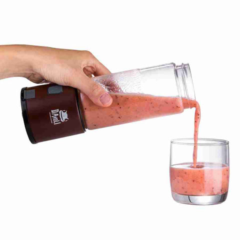 Licuadora profesionale personal Davoli – vaso de vidrio 450ml – Spow Café