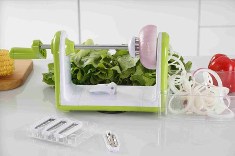 Pack Licuadora Davoli Cup X Blanca y SpiralCat Plus